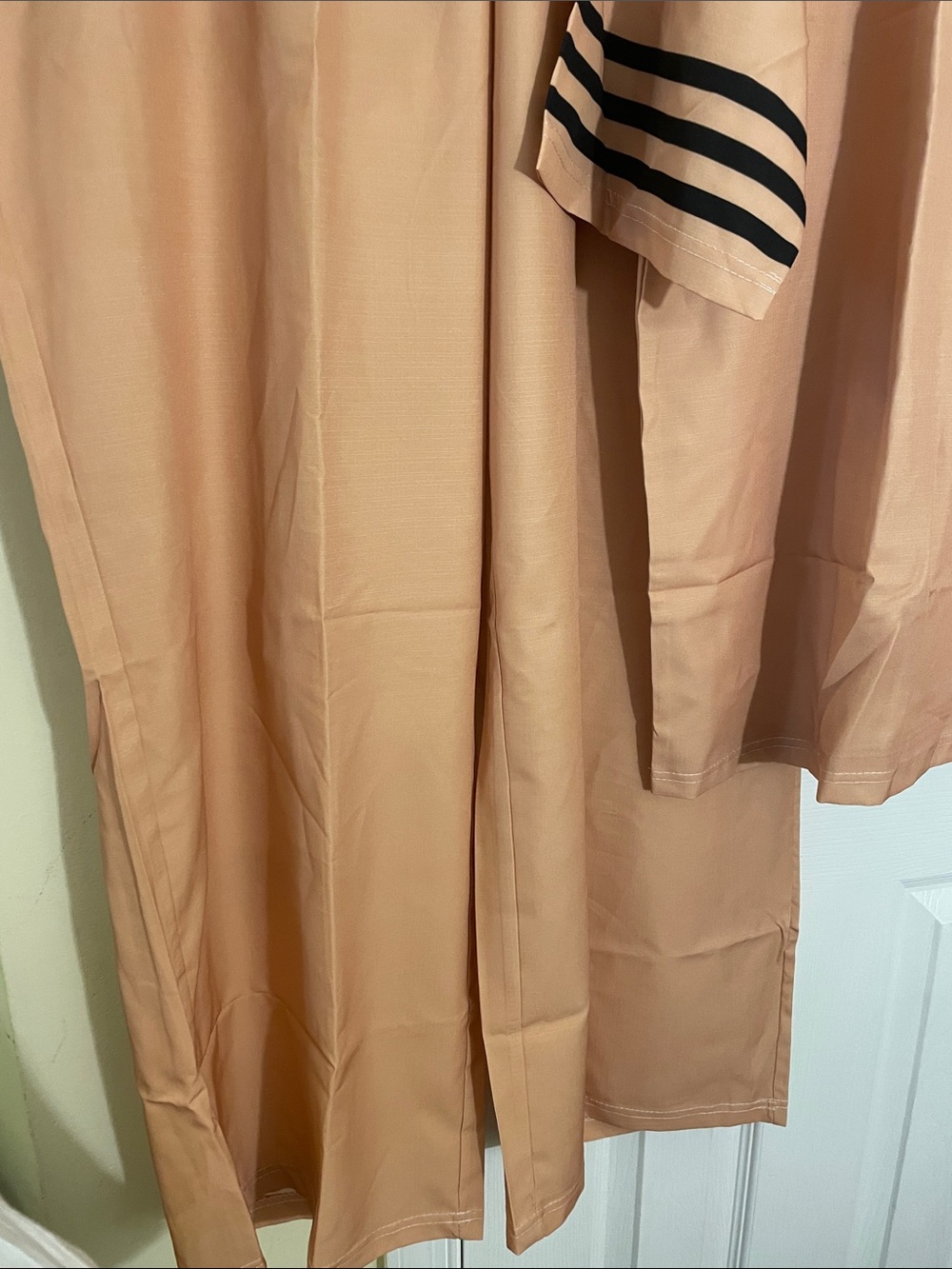 Camel/Black Leisure Skin Pantsuit XL - Picture 5 of 5